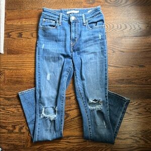 Levi’s 721 High Rise Skinny Jeans